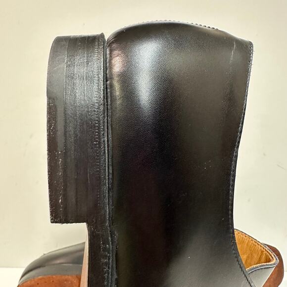 EUC Crockett & Jones x Polo Ralph Lauren Single Monk Bench Made in England 12 D